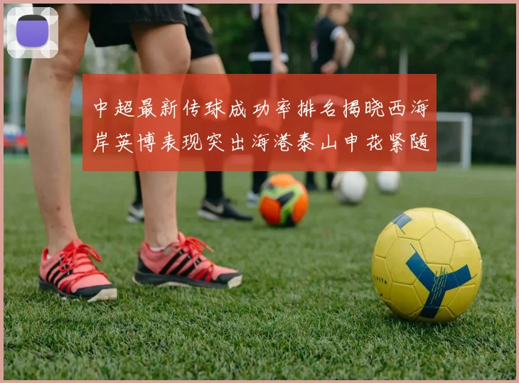 中超最新传球成功率排名揭晓西海岸英博表现突出海港泰山申花紧随其后